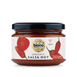 Biona Organic Salsa Hot 260g, Pack Of 6 Biona Organic Salsa Hot 260g, Pack Of 6