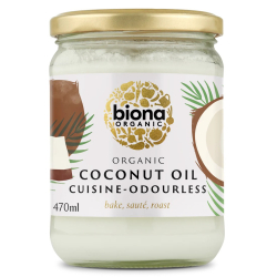 Biona Organic Coconut Oil Cuisine 470 ml, Pack Of 6 Biona Organic Coconut Oil Cuisine 470 ml, Pack Of 6