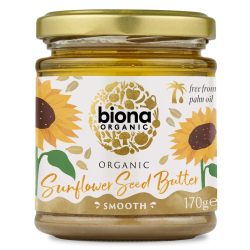 Biona Organic Sunflower Seed Butter 170g, Pack Of 6 Biona Organic Sunflower Seed Butter 170g, Pack Of 6