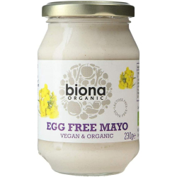 Biona Organic Egg Free Mayonnaise 230g, Pack Of 6 Biona Organic Egg Free Mayonnaise 230g, Pack Of 6