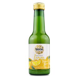 Biona Organic Lemon Juice 200 ml, Pack Of 6 Biona Organic Lemon Juice 200 ml, Pack Of 6