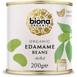 Biona Organic Edamame Beans 200g, Pack Of 12 Biona Organic Edamame Beans 200g, Pack Of 12