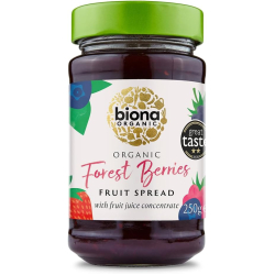 Biona Organic Forest Berries Fruit Spread 250g, Pack Of 6 Biona Organic Forest Berries Fruit Spread 250g, Pack Of 6