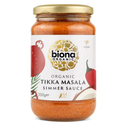 Biona Organic Tikka Masala Simmer Sauce 350g, Pack Of 6 Biona Organic Tikka Masala Simmer Sauce 350g, Pack Of 6