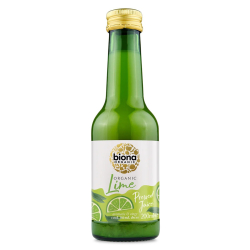 Biona Organic Lime Juice 200 ml, Pack Of 6 Biona Organic Lime Juice 200 ml, Pack Of 6