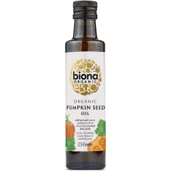 Biona Organic Pumpkin Seed Oil 250 ml, Pack Of 6 Biona Organic Pumpkin Seed Oil 250 ml, Pack Of 6