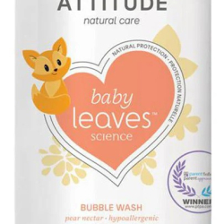 Attitude Baby Bubble Wash Pear Nectar, 473 ml, Pack Of 6 Attitude Baby Bubble Wash Pear Nectar, 473 ml, Pack Of 6