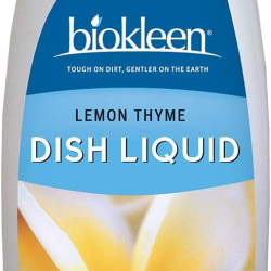 Biokleen  Lemon-Thyme Dishwash Liquid 25 Oz, Pack Of 6