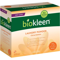 Biokleen Citrus Laundry Powder 5lbs, Pack Of 6 Biokleen Citrus Laundry Powder 5lbs, Pack Of 6