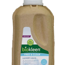 Biokleen Organic Free & Clear Laundry Liquid 32 Oz, Pack Of 3 Biokleen Organic Free & Clear Laundry Liquid 32 Oz, Pack Of 3
