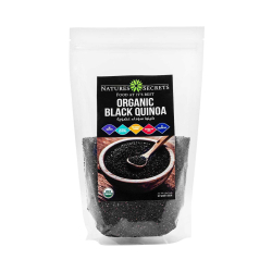 Nature's Secrets Organic Black Quinoa 500g Nature's Secrets Organic Black Quinoa 500g