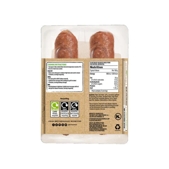 Beyond Meat Sausage 2pcs 200g