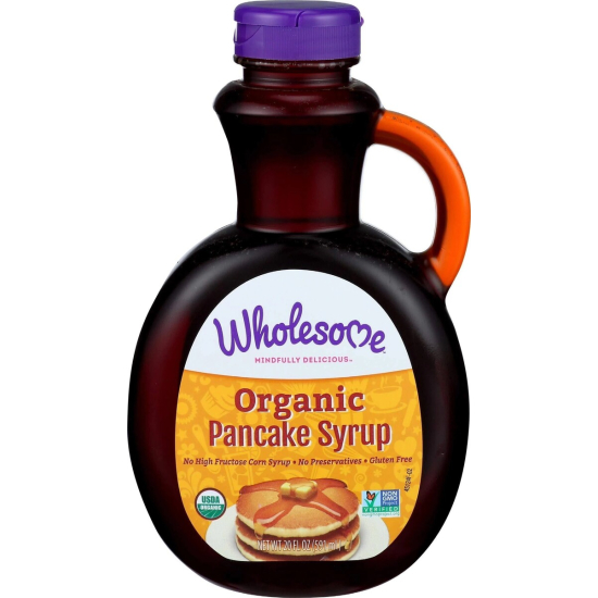 Wholesome Natural Organic Pancake Syrup, Vegan 591ml