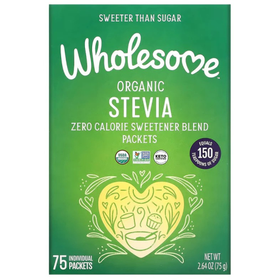 Wholesome Organic Stevia, 75g