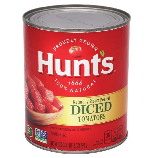 Hunts Diced Tomatoes 28 Oz
