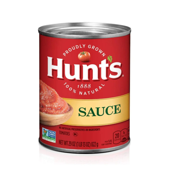Hunts Sauce Tomato Original 822g
