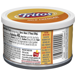 Fritos Mild Cheddar Natural Flavored Cheese Dip 9 Oz (225g) Fritos Mild Cheddar Natural Flavored Cheese Dip 9 Oz (225g)