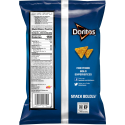 Doritos Cool Ranch Flavored Tortilla Chips, 7 Oz, Pack Of 4 Doritos Cool Ranch Flavored Tortilla Chips, 7 Oz, Pack Of 4