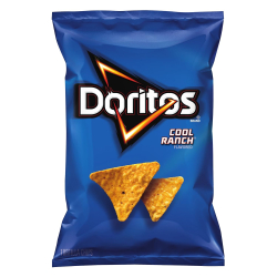Doritos Cool Ranch Flavored Tortilla Chips, 11 Oz, Pack Of 4 Doritos Cool Ranch Flavored Tortilla Chips, 11 Oz, Pack Of 4
