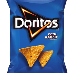 Doritos Cool Ranch Flavored Tortilla Chips, 11 Oz, Pack Of 4 Doritos Cool Ranch Flavored Tortilla Chips, 11 Oz, Pack Of 4