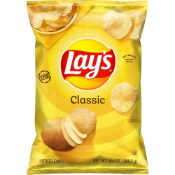 Lay's Classic Potato Chips 6.5 OZ Lay's Classic Potato Chips 6.5 OZ