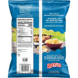 Ruffles Original Potato Chips 15 Oz 6x425g Ruffles Original Potato Chips 15 Oz 6x425g