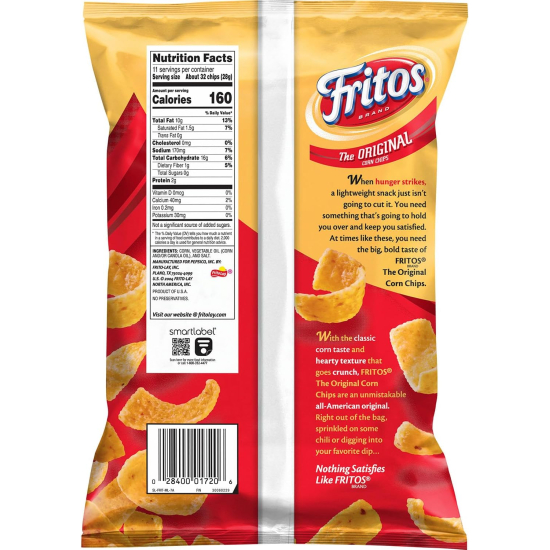Fritos The Original Corn Chips 11 Oz (312g)