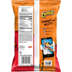 Cheetos Crunchy Cheese Flavored Snacks, Made With Real Cheese, 8 Oz (227g), Pack Of 4 Cheetos Crunchy Cheese Flavored Snacks, Made With Real Cheese, 8 Oz (227g), Pack Of 4