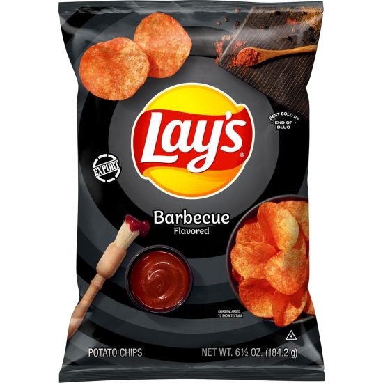 Lay's Barbecue Flavored Potato Chips 6.5 OZ