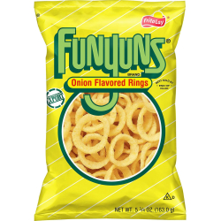 Funyuns Onion Flavored Rings 5.75 Oz (163g) Funyuns Onion Flavored Rings 5.75 Oz (163g)
