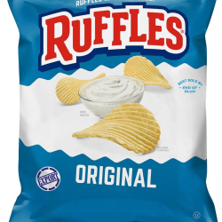 Ruffles Original Potato Chips 6.5 OZ 6x184g Ruffles Original Potato Chips 6.5 OZ 6x184g