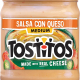 Tostitos Salsa Con Queso, Made With Real Milk & Cheese Dip Medium 15 Oz (425g)