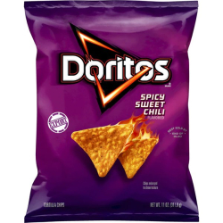 Doritos Spicy Sweet Chili Tortilla Chips,11 OZ (312g), Pack Of 6 Doritos Spicy Sweet Chili Tortilla Chips,11 OZ (312g), Pack Of 6