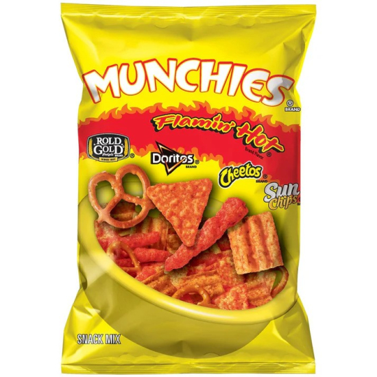 Frito-lays Munchies Snack Mix Flamin Hot Flavored 9.25 Oz (262g)
