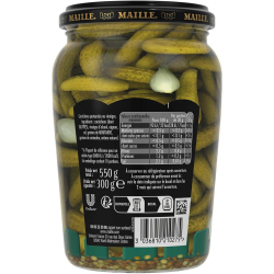 Maille Cornichons Fins Pickles 300g, Pack Of 6 Maille Cornichons Fins Pickles 300g, Pack Of 6
