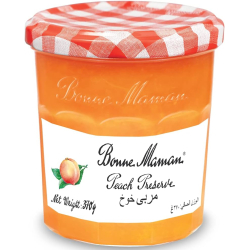 Bonne Maman Peach Preserve 370g, Pack Of 6 Bonne Maman Peach Preserve 370g, Pack Of 6