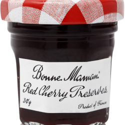 Bonne Maman Red Cherry Preserves 30g, Pack Of 12