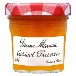 Bonne Maman Jam Apricot Preserves 30g, Pack Of 12 Bonne Maman Jam Apricot Preserves 30g, Pack Of 12