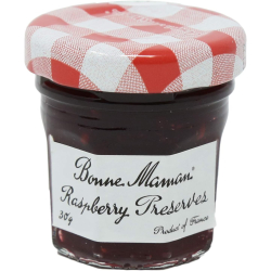 Bonne Maman Jam Raspberry Preserves 30g, Pack Of 12 Bonne Maman Jam Raspberry Preserves 30g, Pack Of 12