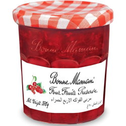 Bonne Maman Jam Four Fruits Preserve 370g, Pack Of 6 Bonne Maman Jam Four Fruits Preserve 370g, Pack Of 6