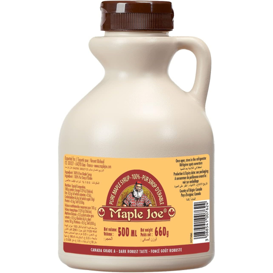 Maple Joe Syrup Plastic Jar 500 ml
