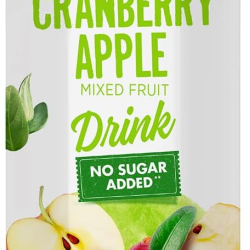 Ocean Spray Cranberry Apple Mixed Fruit Drink No Sugar Added, Contains Vitamin C 1 Litre, Pack Of 12 Ocean Spray Cranberry Apple Mixed Fruit Drink No Sugar Added, Contains Vitamin C 1 Litre, Pack Of 12