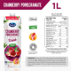 Ocean Spray Cranberry Pomegranate Mixed Fruit Drink No Sugar Added, Contains Vitamin C 1 Litre