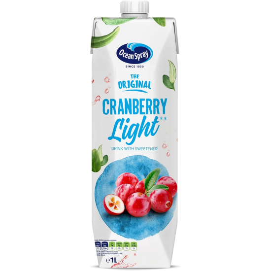 Ocean Spray Cranberry Light Fruit Drink, Contains Vitamin C 1 Litre