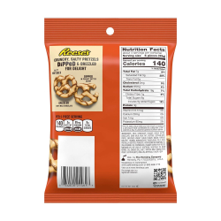 Reese's Dipped Pretzels Peanut Butter Pouch, 6x120g Reese's Dipped Pretzels Peanut Butter Pouch, 6x120g