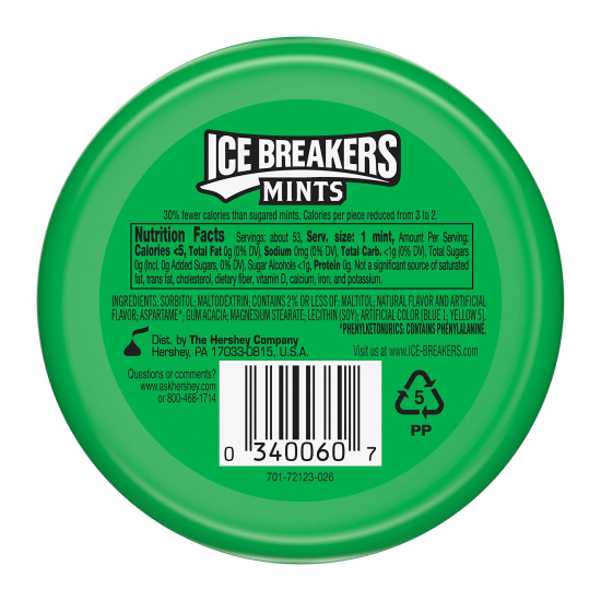 Ice Breakers Mints Spearmint 42g