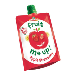 Fruit Me Up Apple Strawberry 4 x 90g, Pack Of 6 Fruit Me Up Apple Strawberry 4 x 90g, Pack Of 6