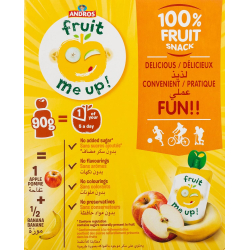 Fruit Me Up Apple Banana 4 x 90g, Pack Of 6 Fruit Me Up Apple Banana 4 x 90g, Pack Of 6