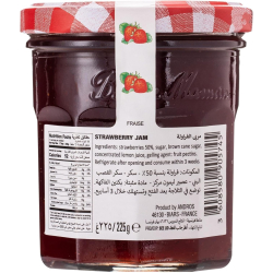 Bonne Maman Jam Strawberry Preserve 225g, Pack Of 6 Bonne Maman Jam Strawberry Preserve 225g, Pack Of 6
