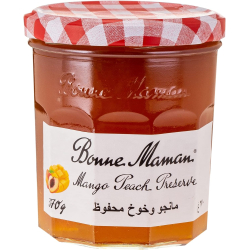 Bonne Maman Mango Peach Preserve 370g, Pack Of 6 Bonne Maman Mango Peach Preserve 370g, Pack Of 6